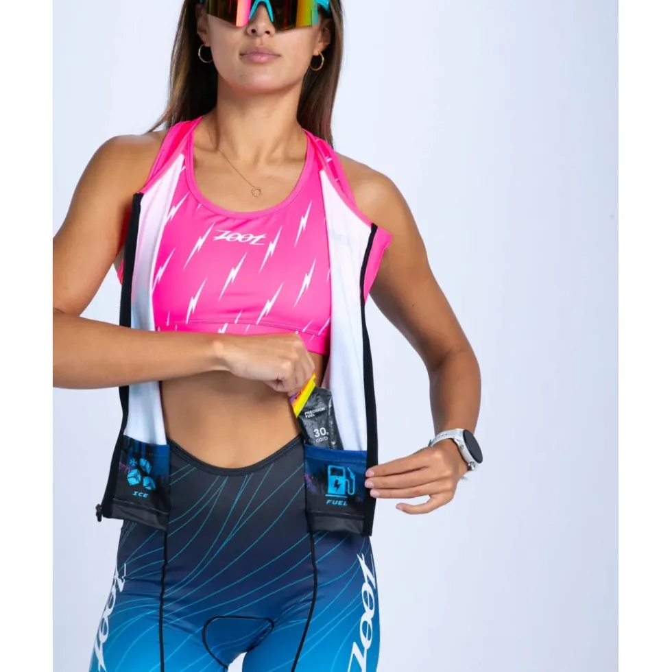 ZOOT LTD Full Zip Skinsuit zonder Mouwen Dames - elements