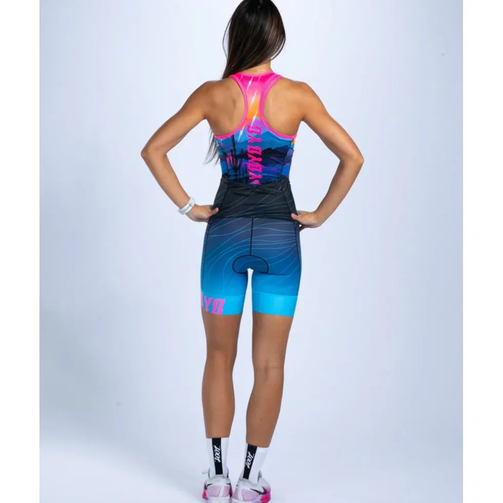 ZOOT LTD Full Zip Skinsuit zonder Mouwen Dames - elements