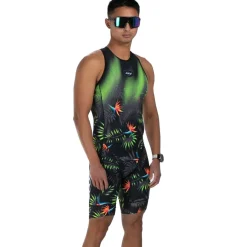 ZOOT Sprint Hyperglide Backzip Trisuit Heren - tropical magic